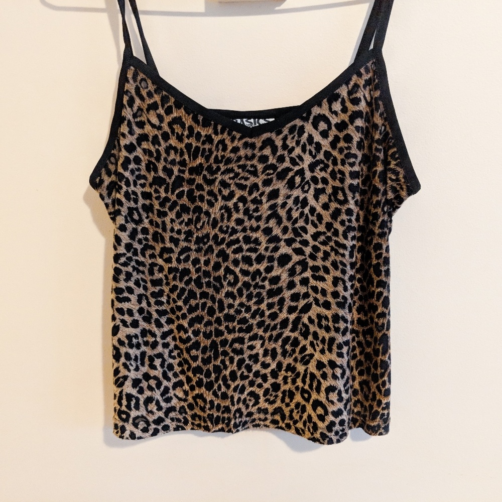 Leopard Print Camisole / Tank